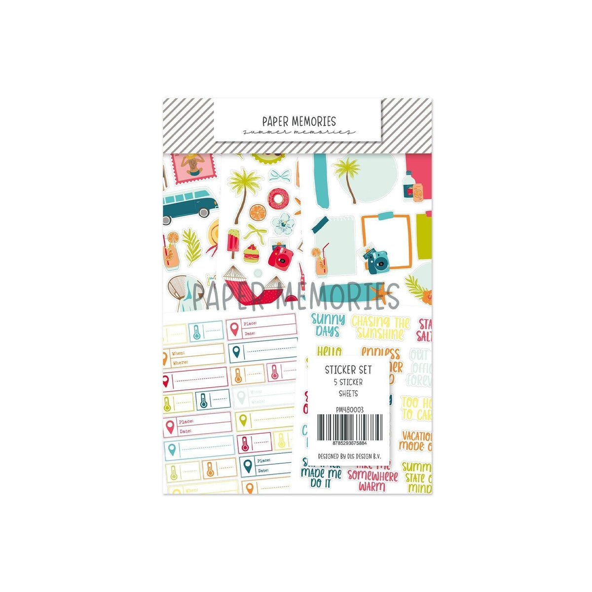 Sticker Set Summer Memories