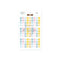 Stickers Watercolor Dates