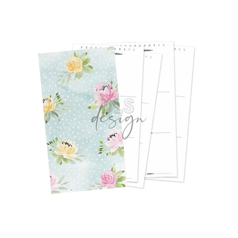 Story Journal Insert Flowers Weekly - DLS Design