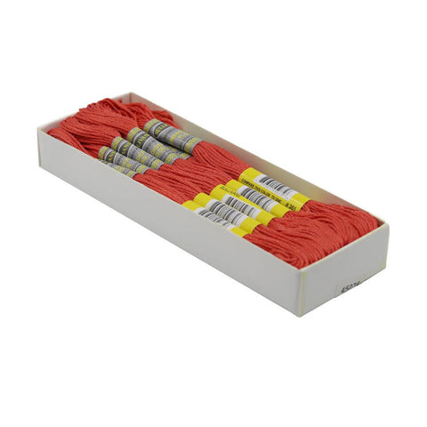 Sullivans 6-Strand Embroidery Floss - Coral