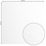 Textured Cardstock White 12" - 1 Sheet