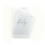 Transparent dividers with tabs