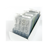 Transparent dividers with tabs