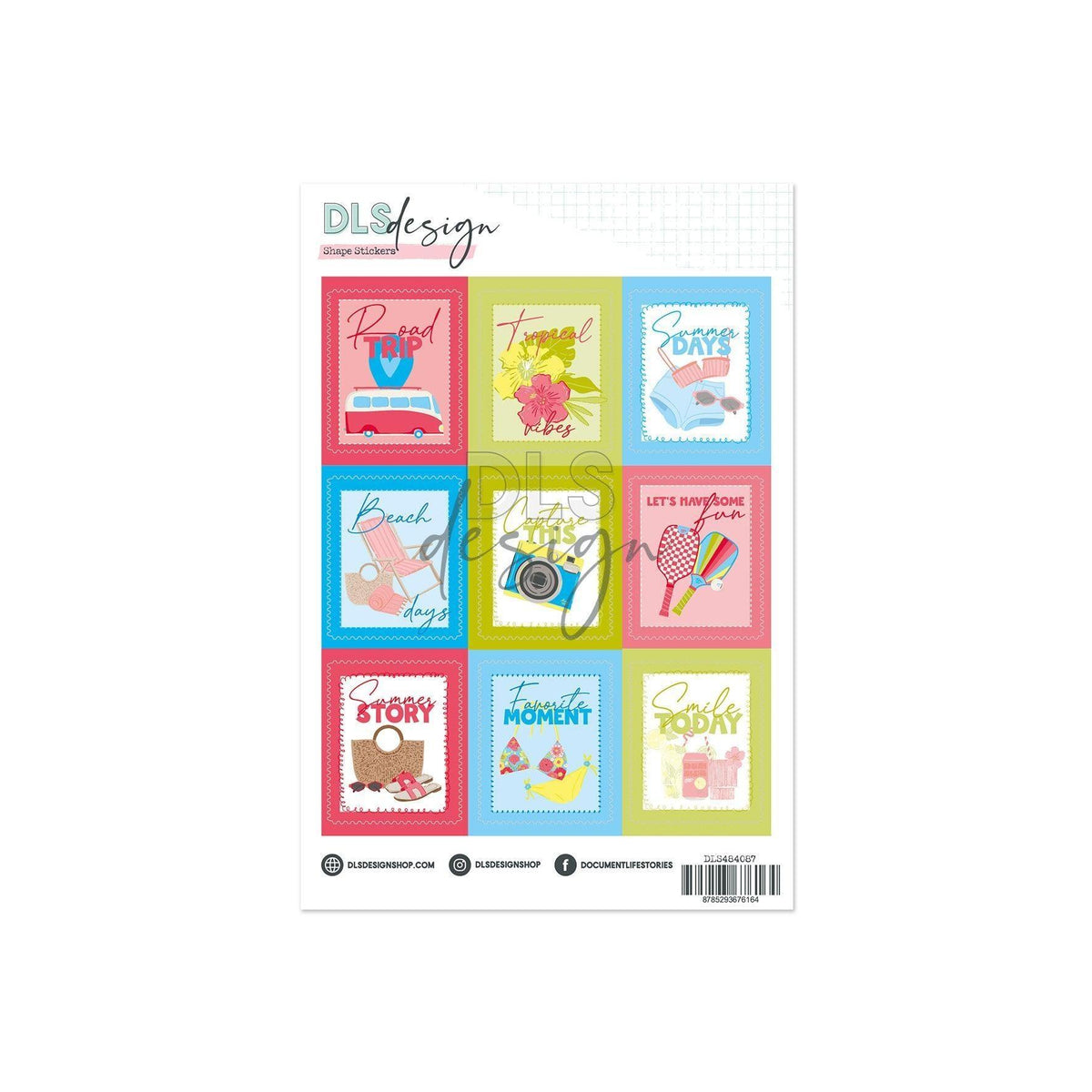 Vellum Postage Stamp Stickers A Story Of Late Sunsets