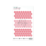 Vinyl Date Stickers Diap Pink & Hot Pink
