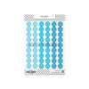 Vinyl Reinforcers Azure Trio Stripes