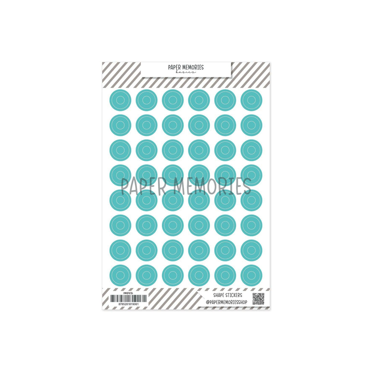 Vinyl Reinforcers Bright Blue