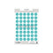 Vinyl Reinforcers Bright Blue