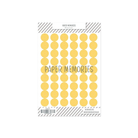 Vinyl Reinforcers Bright Sunshine