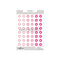 Vinyl Reinforcers Candy Cane Trio Flowers