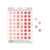 Vinyl Reinforcers Coral Flowers [Pre-order]