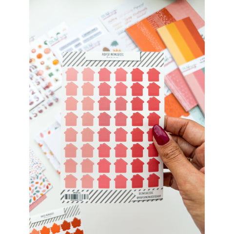 Vinyl Reinforcers Coral Houses