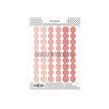 Vinyl Reinforcers Coral Trio Stripes