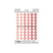 Vinyl Reinforcers Coral Trio Stripes
