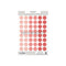 Vinyl Reinforcers Coral Trio