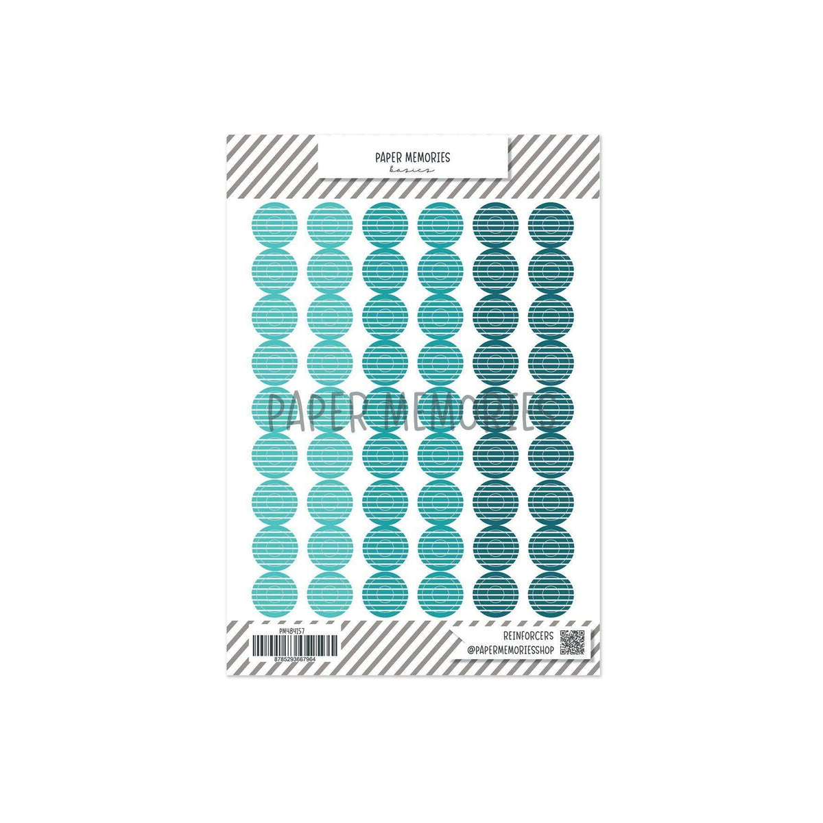 Vinyl Reinforcers Denim Trio Stripes