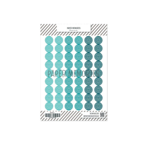 Vinyl Reinforcers Denim Trio Stripes