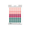 Vinyl Reinforcers Fall Memories Dusky Shades