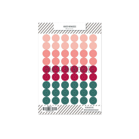 Vinyl Reinforcers Fall Memories Dusky Shades