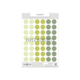 Vinyl Reinforcers Green Trio