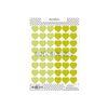 Vinyl Reinforcers Matcha Hearts