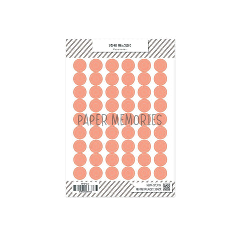 Vinyl Reinforcers Peach
