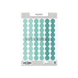 Vinyl Reinforcers Peacock Trio Stripes