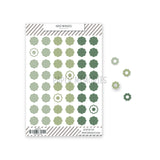 Vinyl Reinforcers Sage Flowers [Pre-order]