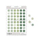 Vinyl Reinforcers Sage Flowers [Pre-order]
