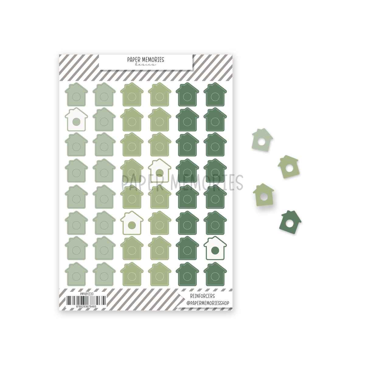 Vinyl Reinforcers Sage Houses