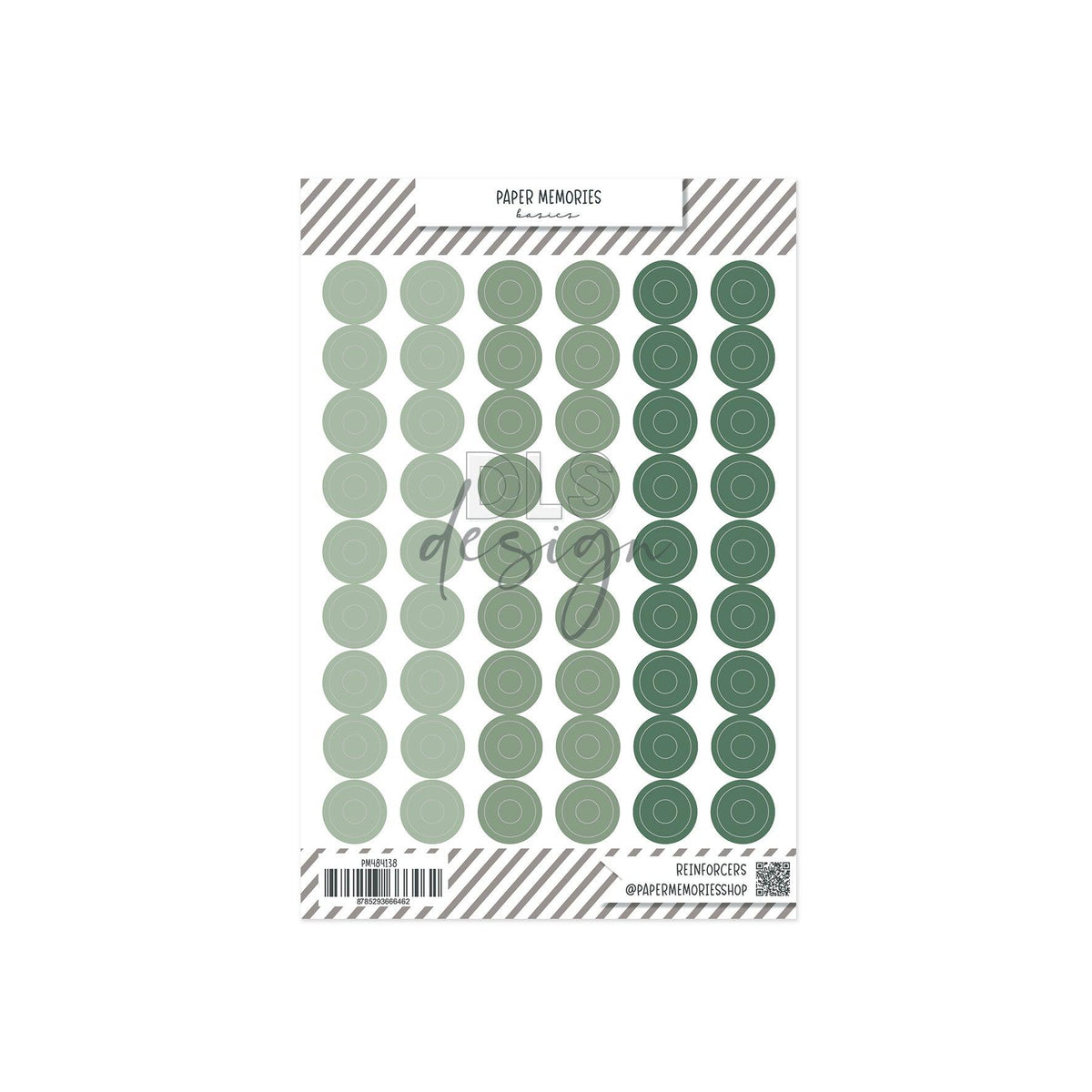 Vinyl Reinforcers Sage Trio