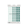 Vinyl Reinforcers Seafoam Houses