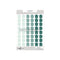 Vinyl Reinforcers Seafoam Houses