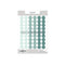Vinyl Reinforcers Seafoam Trio Stripes