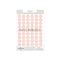 Vinyl Reinforcers Soft Peach