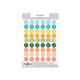Vinyl Reinforcers Spring Memories Pastel Rainbow