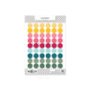 Vinyl Reinforcers Spring Memories Rainbow