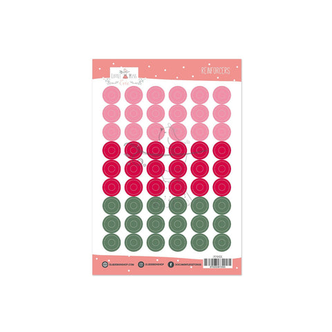 Vinyl Reinforcers Stickers December Stories Classic [Pre-order]