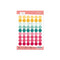 Vinyl Reinforcers Stickers December Stories Modern