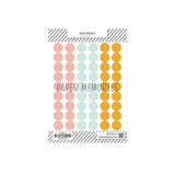 Vinyl Reinforcers Stickers Fall Memories - Pastel