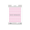 Vinyl Reinforcers Stickers Light Peony