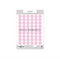 Vinyl Reinforcers Stickers Light Peony