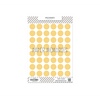 Vinyl Reinforcers Stickers Light Sunshine