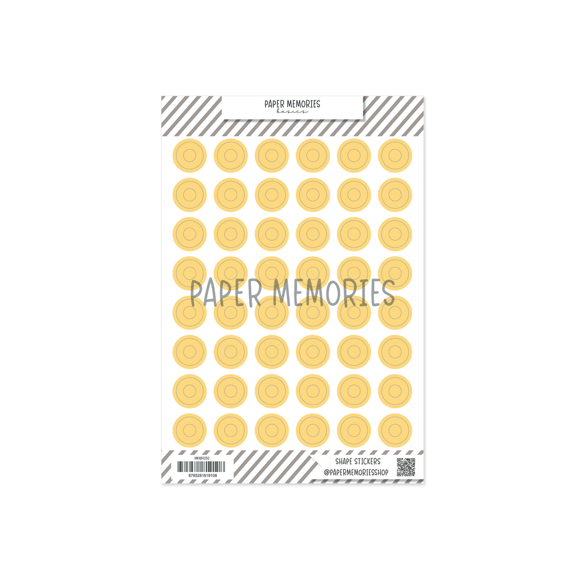 Vinyl Reinforcers Stickers Light Sunshine