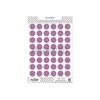 Vinyl Reinforcers Stickers Orchid