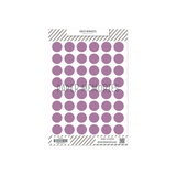 Vinyl Reinforcers Stickers Orchid