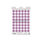 Vinyl Reinforcers Stickers Orchid