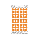 Vinyl Reinforcers Stickers Papaya