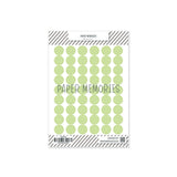 Vinyl Reinforcers Stickers Pastel Green
