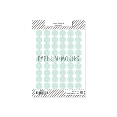 Vinyl Reinforcers Stickers Seafoam